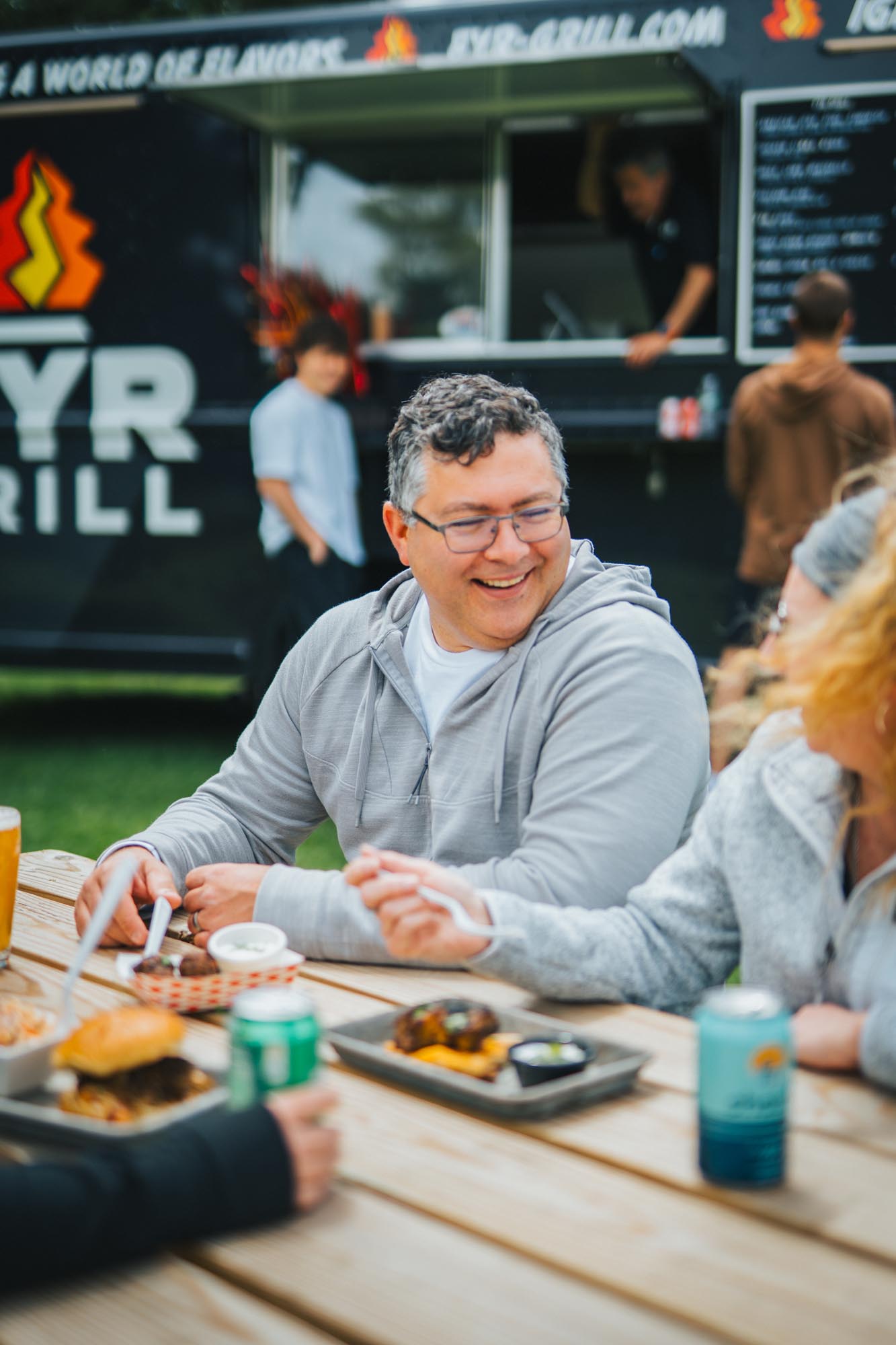 Community gathering at Goddard Park